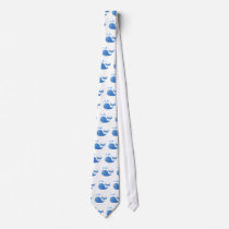 A whale of a time - neck tie