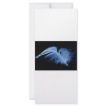 A whisper of a feather custom rack card