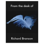 A whisper of a feather letterhead