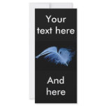 A whisper of a feather rack card template