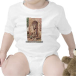 A White Horse In Front Of A Door T-shirt