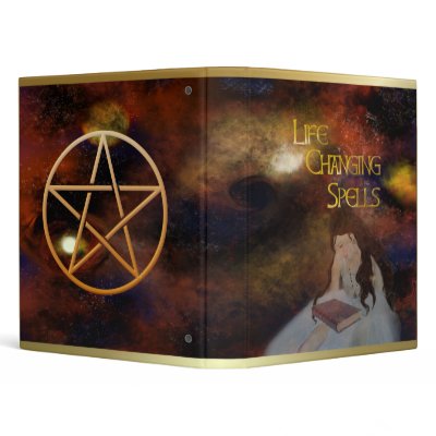 A Wicca Life Vinyl Binder by DonWoodsJr