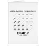 A Wide Range Of Correlations Inside Cards