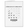 A Wide Range Of Correlations Inside Cards