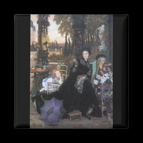 A widow by James Tissot Fridge Magnets