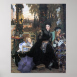 A widow by James Tissot Print