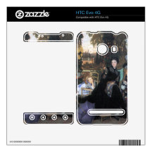 A widow by James Tissot Skins For HTC Evo 4G