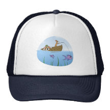 A Wild Ride Corgi Fishing Hat