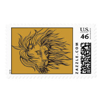 A Wind Lion postage