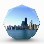 A Windy City Across the Lake Acrylic Award