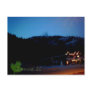 A winter evening in Greenwood, BC Postcard