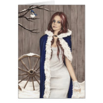 A Winter Fairytale Greeting Card cards