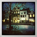 A winter night poster