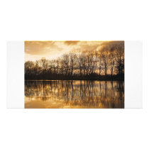 A winters afternoon on the River Thames photo cards