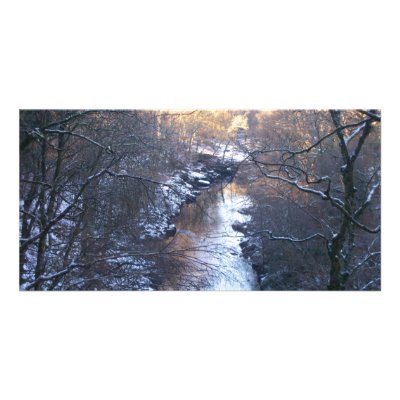 A winters day custom photo card by urwinsky