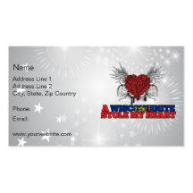 A Wisconsinite Stole my Heart Business Card