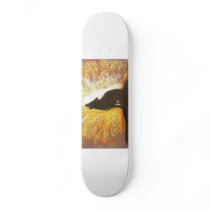 a wolfs forgotton song skateboards by dawnmcininch a wolfs forgotton song skateboards