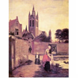 A Woman And A Child On A Bleichwiese By Pieter De Photo Cutout
