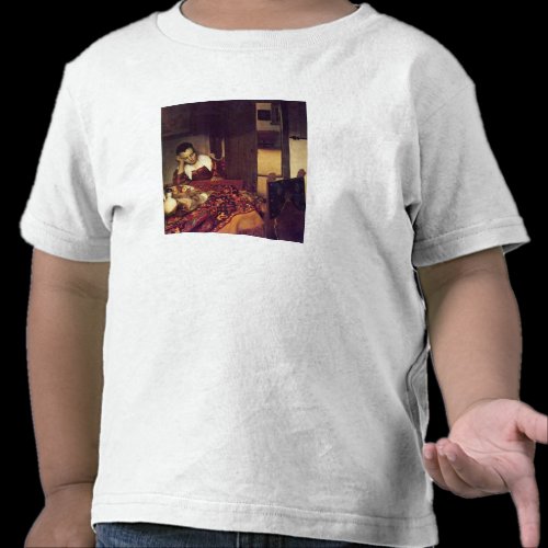 A woman asleep by Johannes Vermeer Shirts