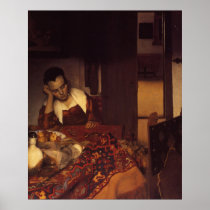 A Woman Asleep Posters