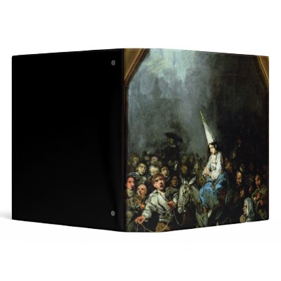 A Woman Damned by The Inquisition Binders by bridgemanart