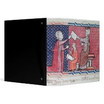 A Woman Taking an Oath Vinyl Binder