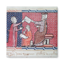 A Woman Taking an Oath Magnet