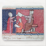A Woman Taking an Oath Mouse Pad