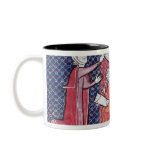 A Woman Taking an Oath Mug