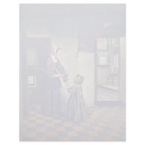 A Woman With A Child In A Pantry. [1] By Pieter De Personalized Letterhead