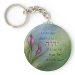 A Womans Heart - Calla Lily Key Chain
