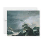 A World Famous Painting of A Stormy Sea Personalized Invites