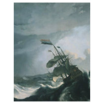 A World Famous Painting of A Stormy Sea letterhead