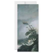 A World Famous Painting of A Stormy Sea rack cards by rspears01 A World Famous Painting of A Stormy Sea rack cards
