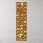 A World of Activities Recreational Highway Signs posters