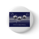 A World of Best Wishes Christmas Pin