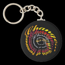 A World of Permanent Change Keychain keychains