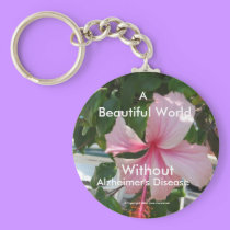 A World Without Alzheimer's Disease Keychain keychains