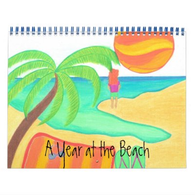 A Year at the Beach Calendar by GereesGallery