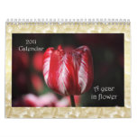 A year in flower Calendar 2011