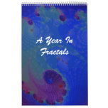 A Year In Fractals Wall Calendars
