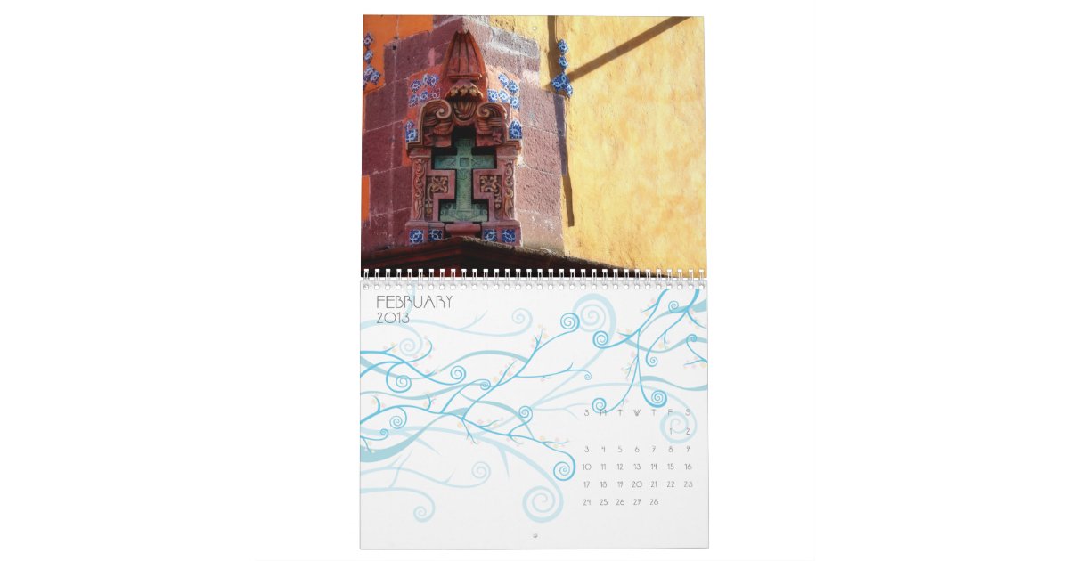 A Year in San Miguel de Allende, Mexico, Calendar Zazzle