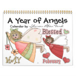 A Year of Angels Wall Calendar