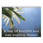 A Year Of Beautiful And Awe Inspiring Flowers Calendar