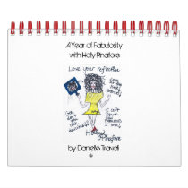 A Year of Fabulosity with Holly Pinafore Wall Calendar