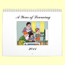 A Year of Learning calendars