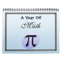 A Year of Math Calendar