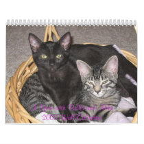 A Year with Bella and Abby 2008 Wall Calendar