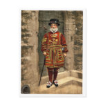 A yoeman of the guard (Beefeater), London, England Post Cards