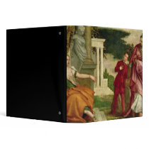 A Young Man Between Virtue and Vice Vinyl Binder